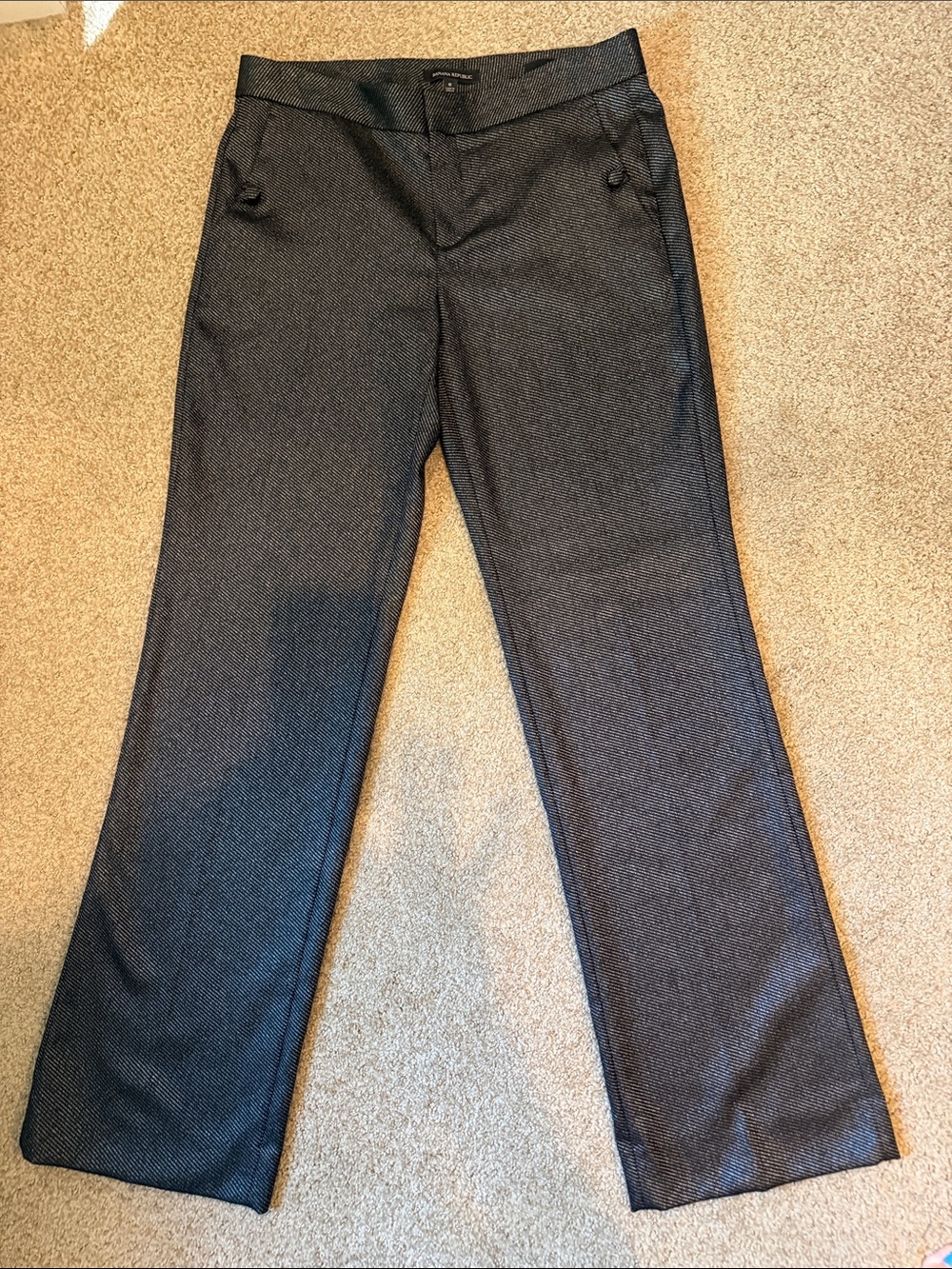 Banana Republic Women’s Charcoal Tweed Dress pants